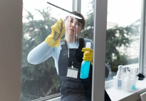 Nettoyage de vitres intérieures et extérieures à Plougonvelin